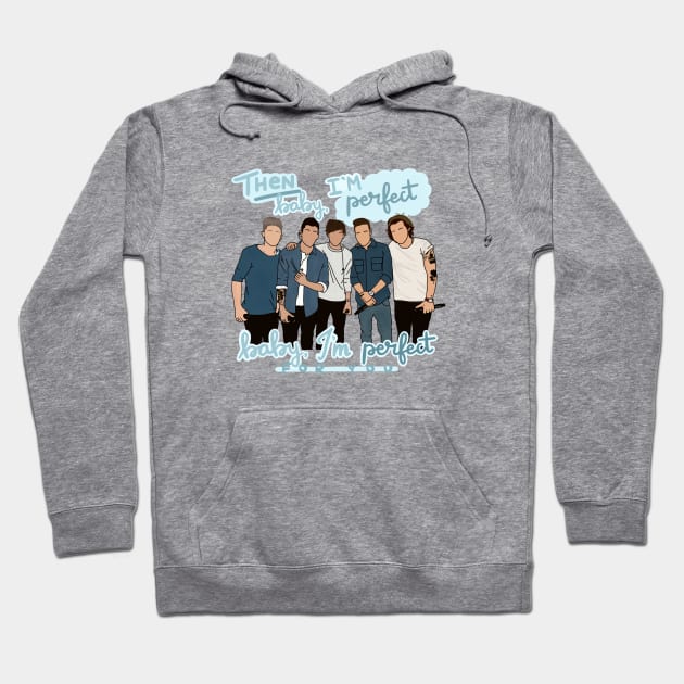 One direction hoodie top